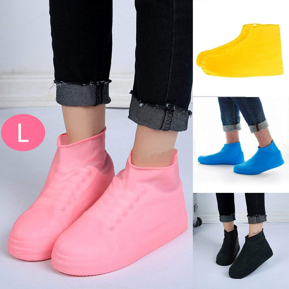 Men and women hiking slip wearable easy to carry silicone rain boots 3430601840297