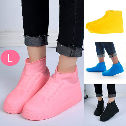 Men and women hiking slip wearable easy to carry silicone rain boots 3430601840297