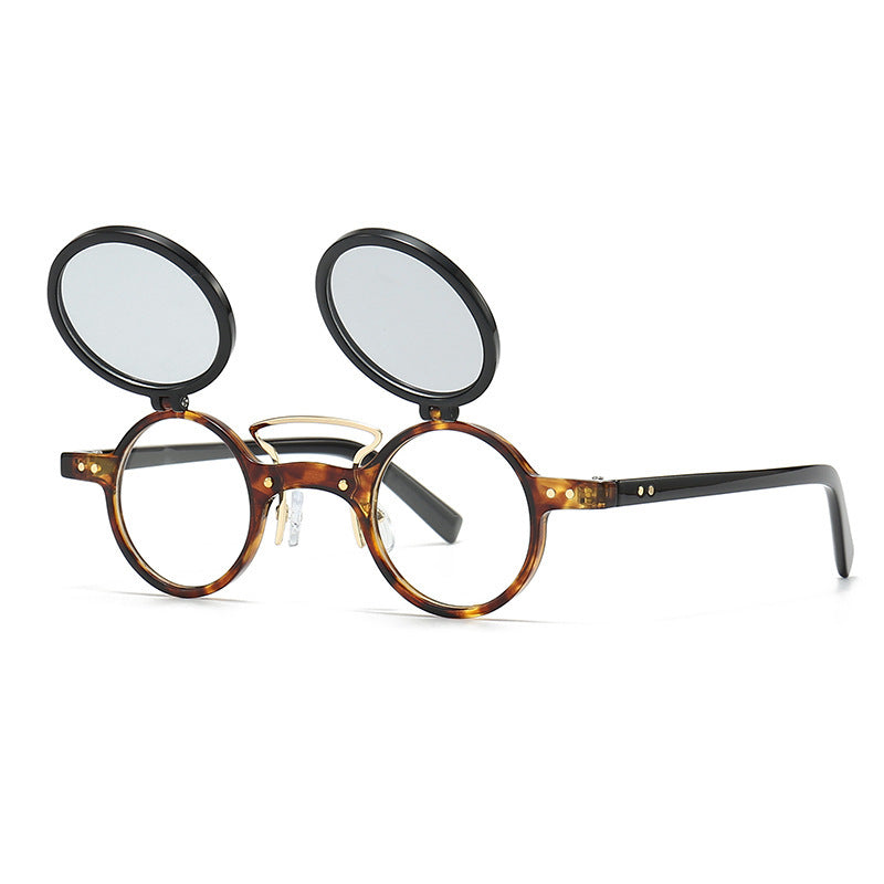 Sun Glasses Round Beige Frame 3436c767 d0d1 4f5c 9cdd 150a0b2235f0