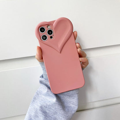 Love Heart Type Mobile Phone Case With Net Celebrity Material Bottom 34387259 61ed 493d b7f5 18c6a461a863