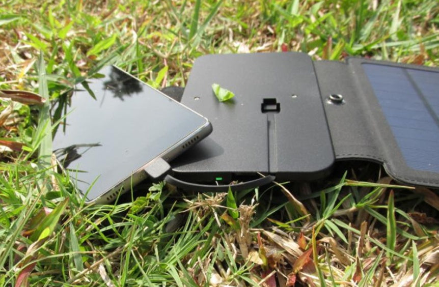 Outdoor 8W folding solar charger Direct charging collapsible solar package Off-road emergency mobile power supply - 图片 7