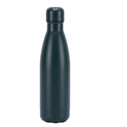 Insulated Stainless Steel Water Bottle Mug Rubber Painted Surface Vacuum Flask Coffee Cup Bottle 3439784725269