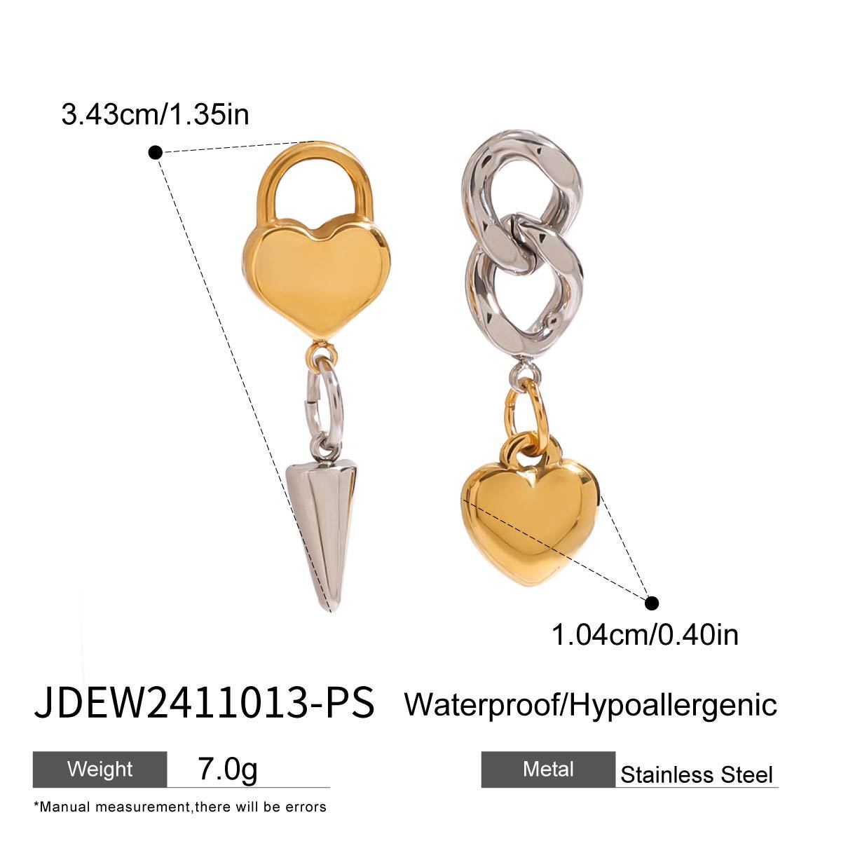 Color Matching Ornament Stainless Steel Heart Necklace 343b47b5 8d62 41a0 870f 4761f88da6ce