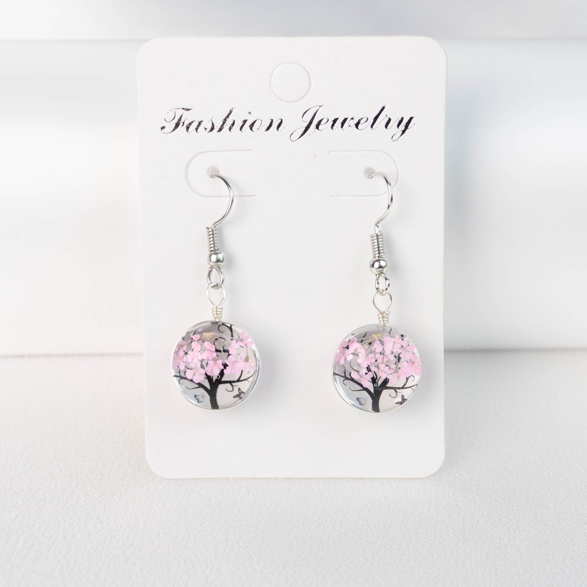 Mori Style Temperament Short Earrings 344192c3 c269 45b4 a00f 21fcb81d3102