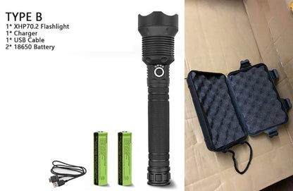 XHP70.2 Powerful Usb Led Flashlight 346490634879