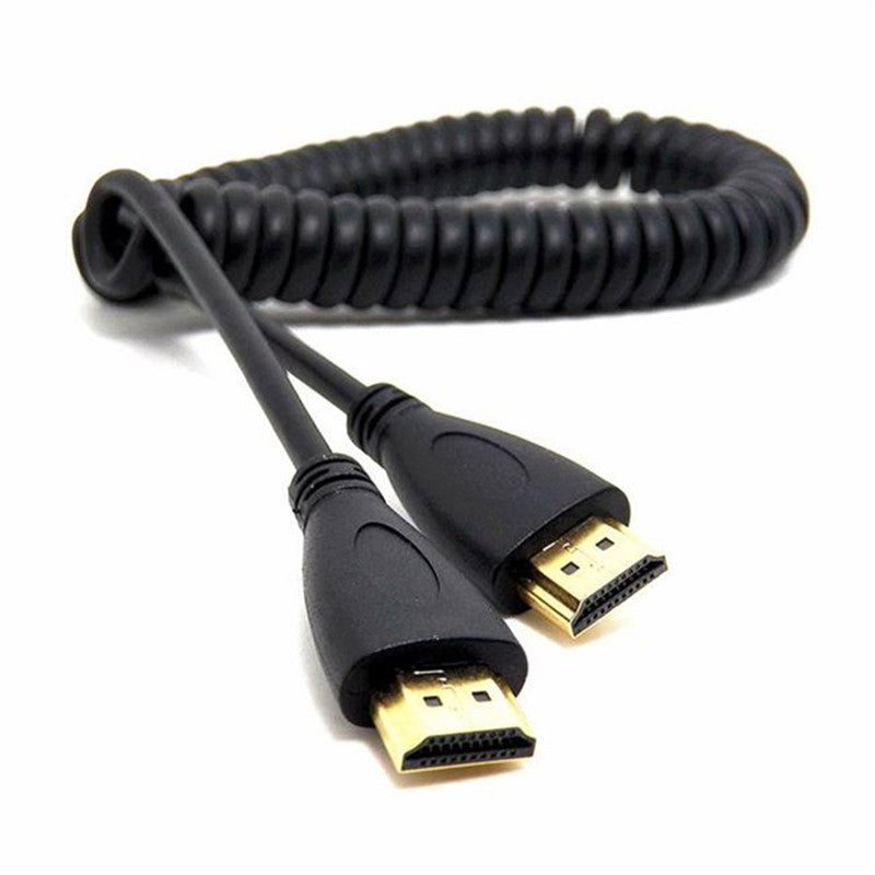 Standard HDMI To High Definition Spring Cable 346d87f9 47a0 453c b60e c6121e3ef569