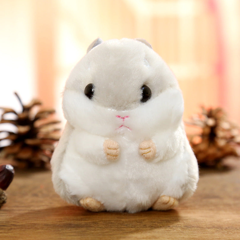 Hamster plush doll keychain 3470129976939