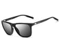 Men and women with the same aluminum and magnesium square mix and match colorful fashion polarized sunglasses driving mirror 