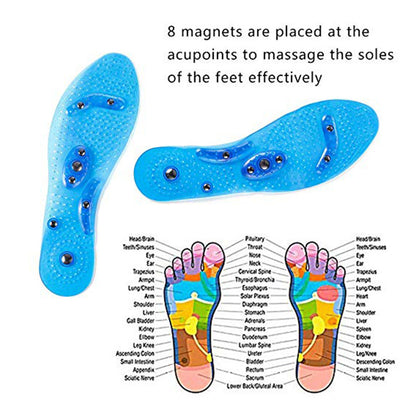 Magnet Magnetic Plus Elastomer Transparent Silicone Massage Insole Health Massage Insole Magnetic Therapy Anti-fatigue 347423