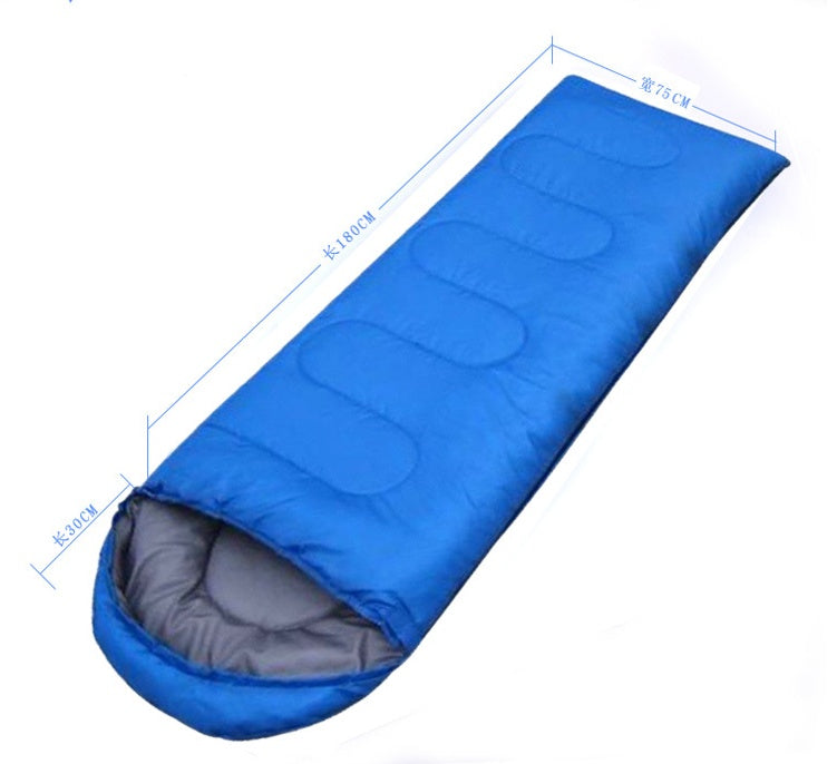 Outdoor Camping Sleeping Bag Portable Light Waterproof Travel Hiking Sleeping Bag With Cap 3475649832405