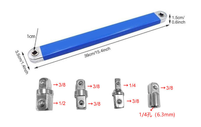 Multi-function Lengthened Wrench For Machine Maintenance 3480dd30 1c85 4046 8944 609ab7372558