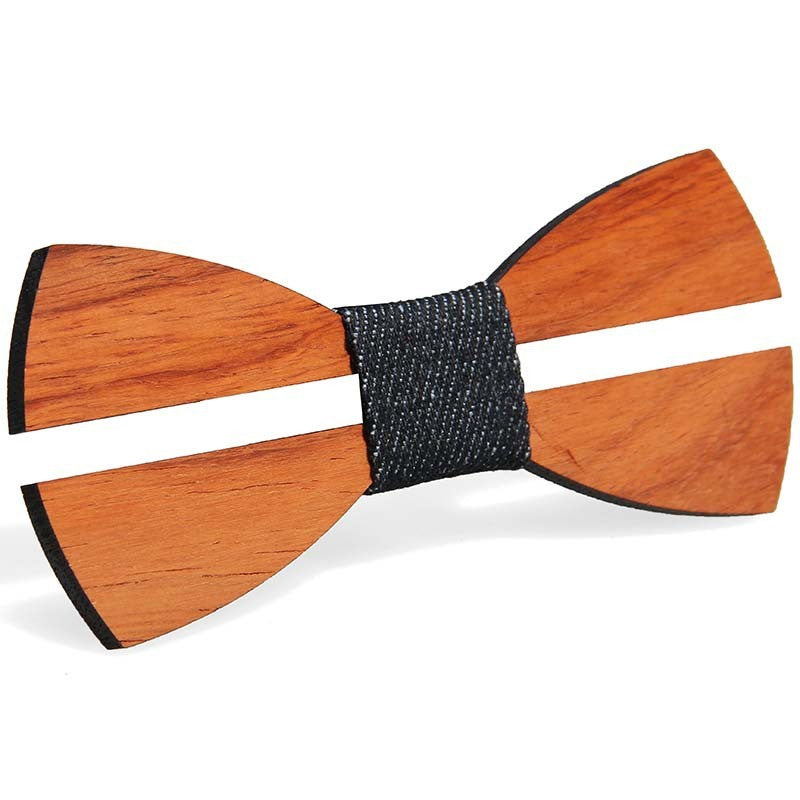 Tie Men's Bow Tie Environmental Protection Handmade Bow Tie Padauk Solid Wood Wooden Bow Tie 3481addc 0dae 4247 acb3 f69622e8