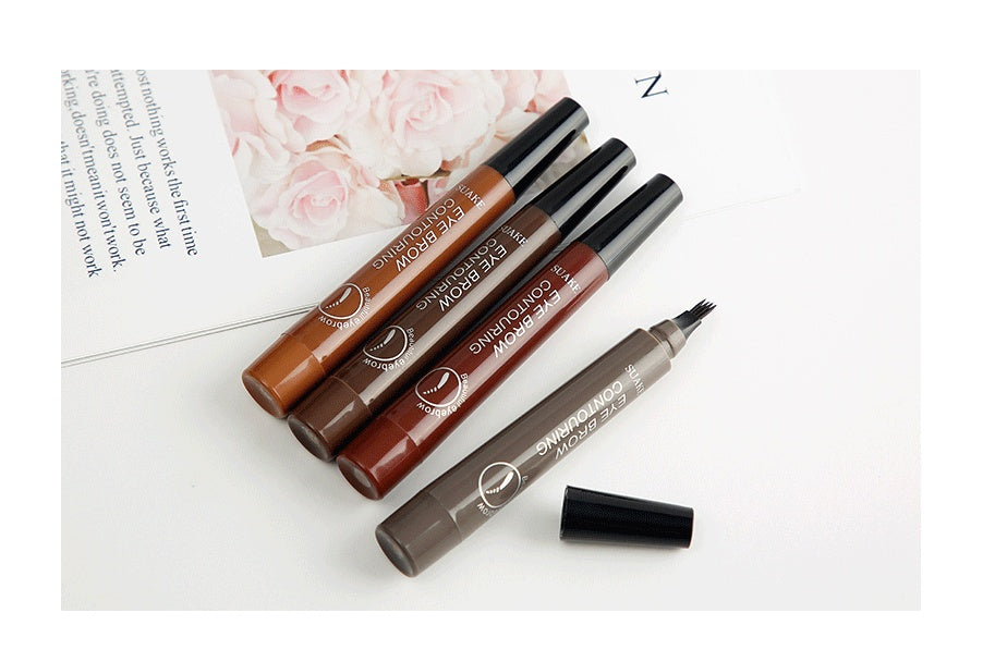 Four-headed Eyebrow Pencil Long-lasting No Blooming 3482123696399