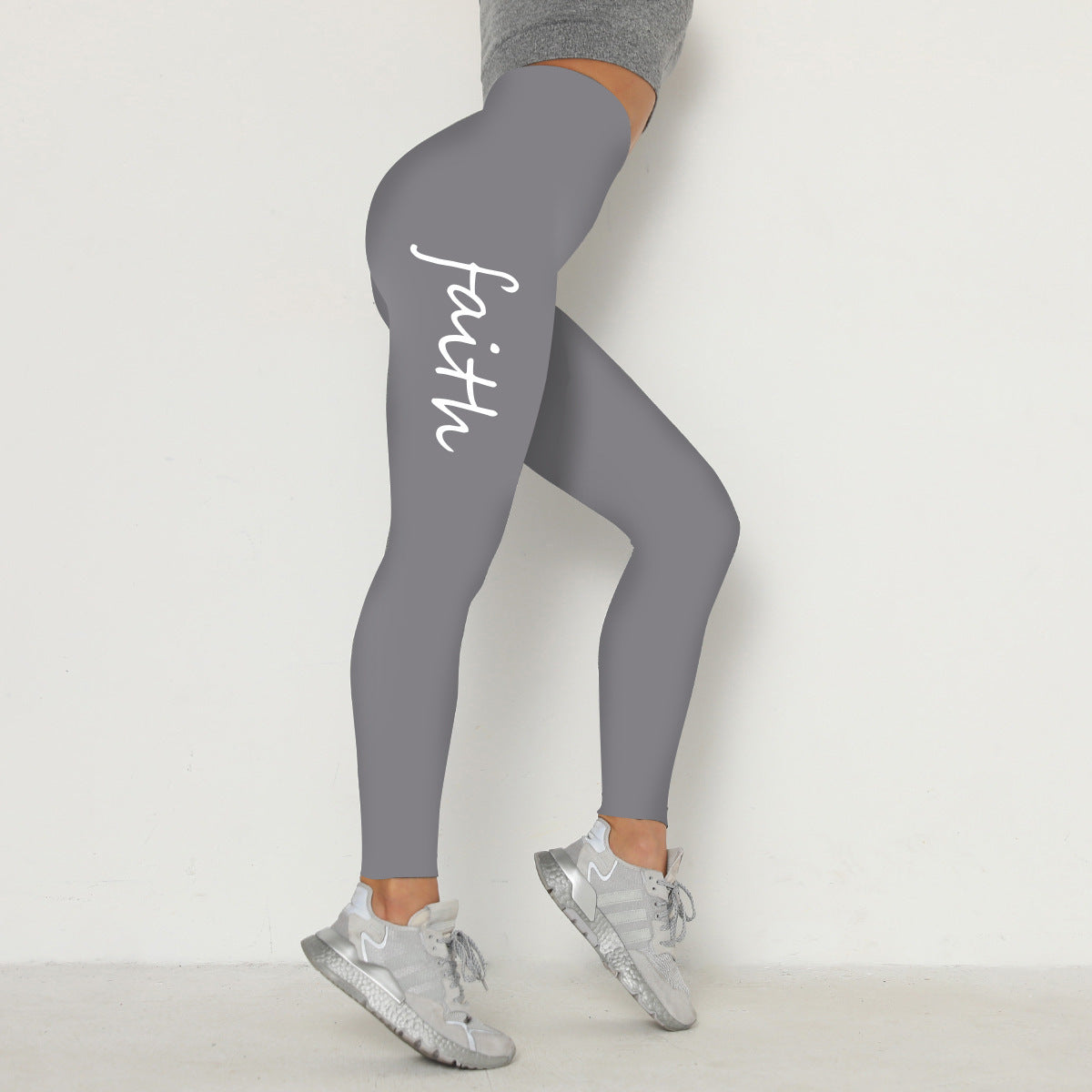 Waist Letter Printed Leggings Hip Lifting Stretch 348268ad 63c1 43eb a437 f90e60ca1eb7