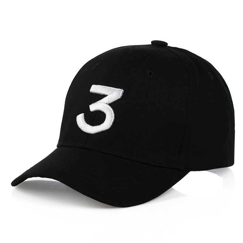Korean Couple Baseball Cap With 3 Red Net Words And Digital Embroidery Tide Cap Visor Smallpeaked Cap 3482994893 1491367868