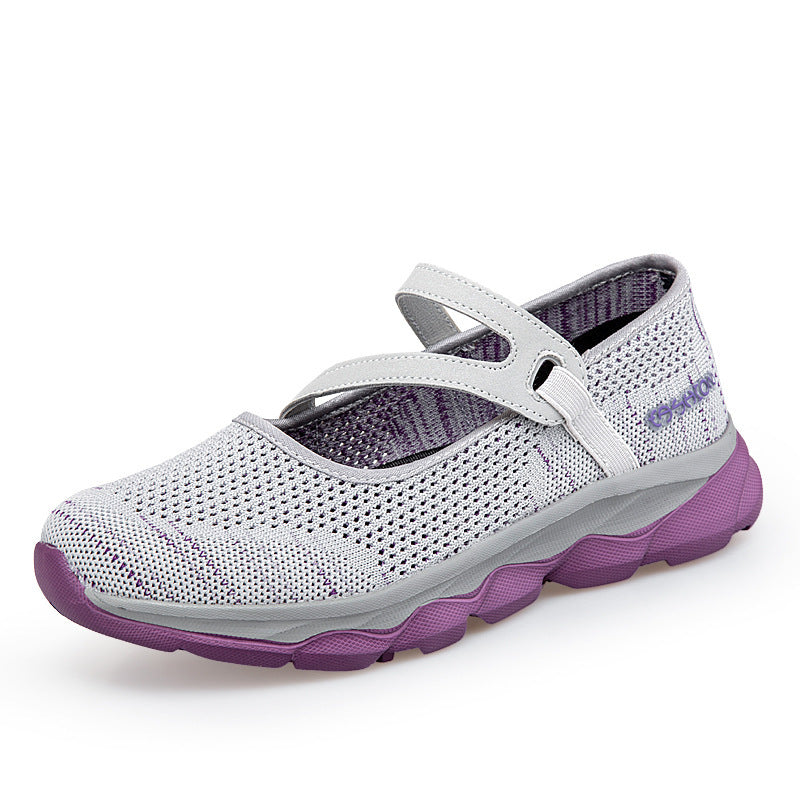 Mesh Breathable Middle-aged Women's Large Size Lightweight Elderly Walking Shoes 34831ce1 d1d6 40a0 9729 d8d477e7384a