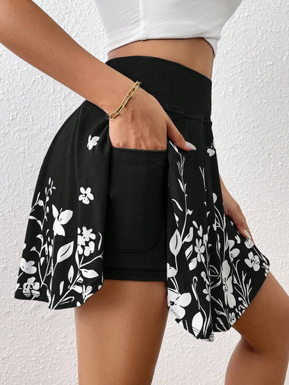 Pocket Minimalist Flower Printed Shorts With Pockets Shorts Inside Out Back To School Outfits 349d4143 e7b4 494a 9474 7f7109a