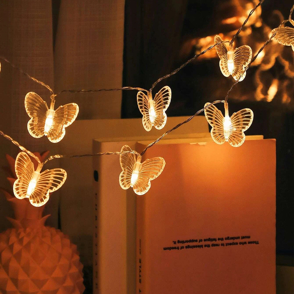 3 Meters 20 Lights Butterfly Christmas Decoration Light String - HD Wireless Product #4
