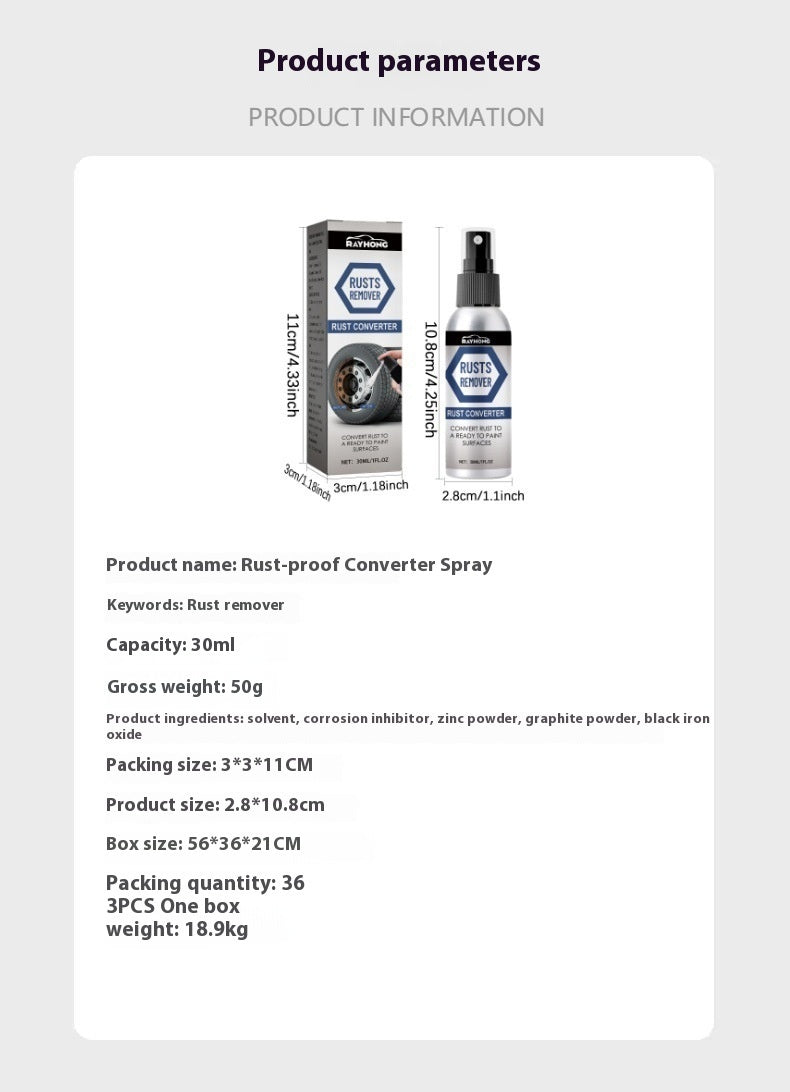 Anti Rust Conversion Agent Spray Automobile Hub 34bc39d6 6384 46ca 8202 2651c008d845
