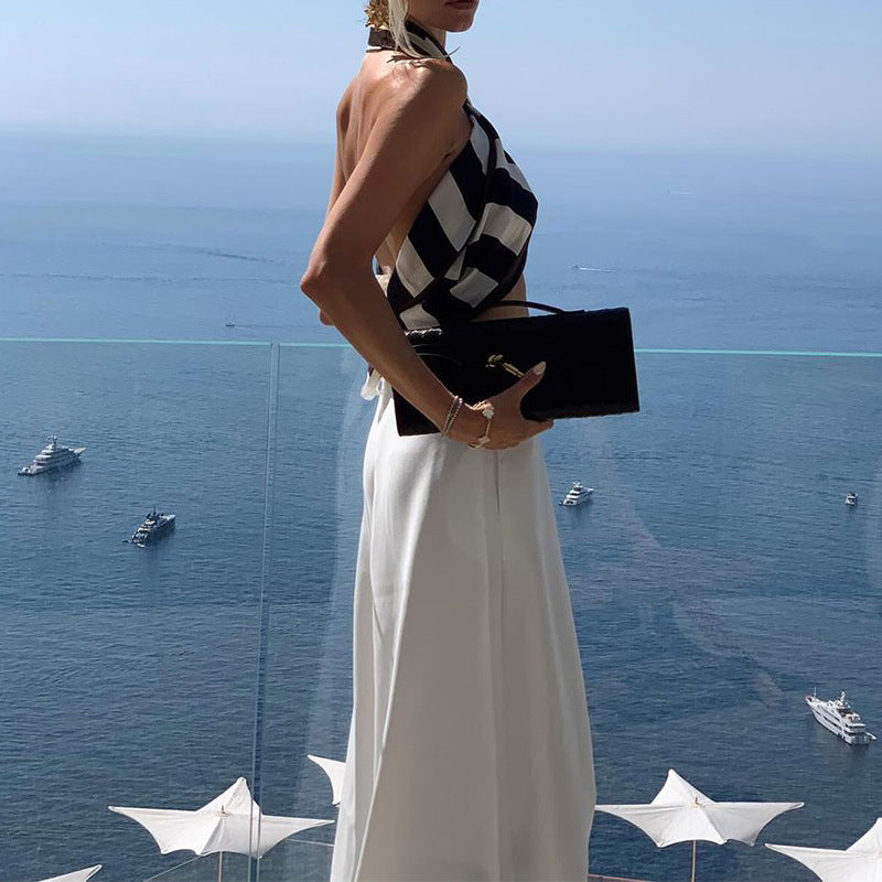 Solid Color Wide-leg Pants 34cb4dd8 d915 4dc4 ba0b 394a9fcd613c