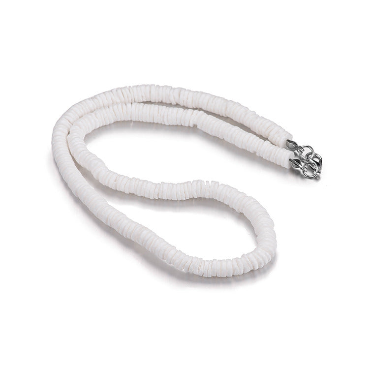 European And American Fashion New Broken Shell Round Necklace 34dfd80e 312b 4cad bf6b cc5d40ab2971