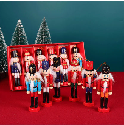 Christmas Nutcracker Soldier 6-piece Set Nutcracker Ornaments 34fb1bcd aa5d 42d4 bdb8 4f773be6d8bd