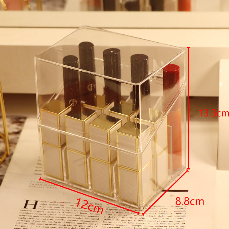 Acrylic Makeup Dustproof Display Rack Storage Box 3506467111595