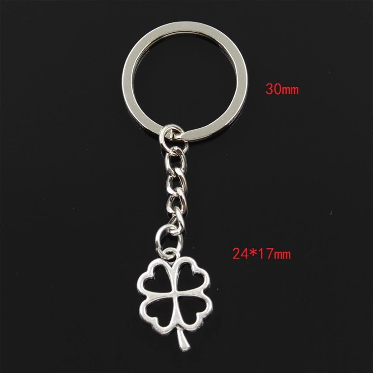 Plant Key Chain Four-Leaf Clover Bag Car Pendant 35066f82 de85 4f47 b328 d4f231a3fd8f