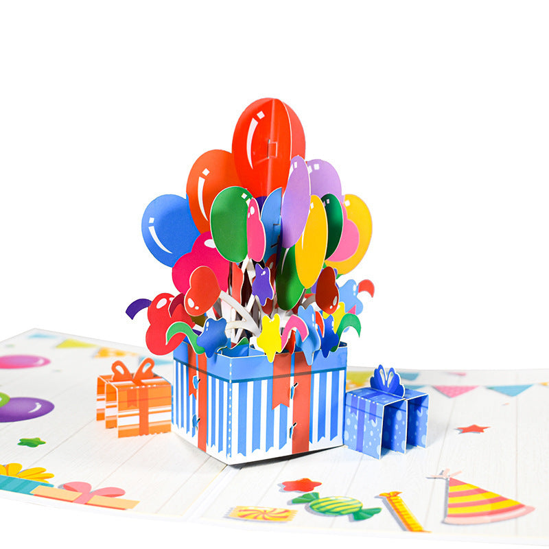 3D Three-dimensional Travel Card Handmade Card Paper Carving - HD Wireless Product #8