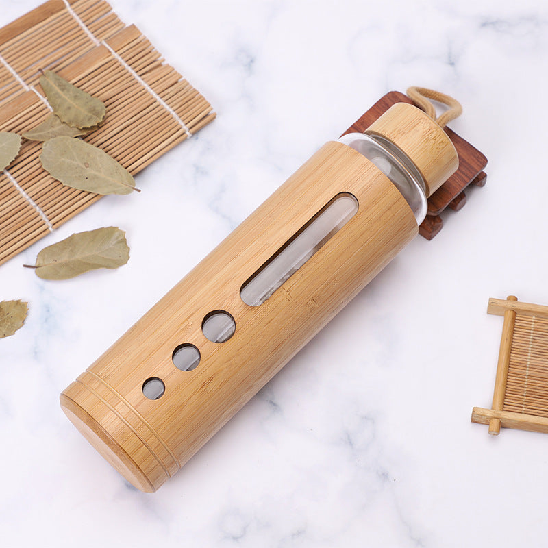 Whole body bamboo style high borosilicate glass 351092050703 68ad3713 f74d 4583 a913 c42cc82be2ba