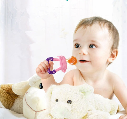 New Baby Silicone Pacifier, Encapsulated To Soothe Complementary Food Feeding Artifact 3511630116321