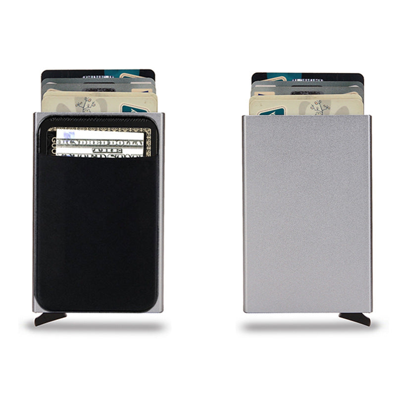 Men's Anti-theft Brushed Metal Wallet Ultra-thin 3511fd03 dc9e 40b3 a47e b3ea115e2d34