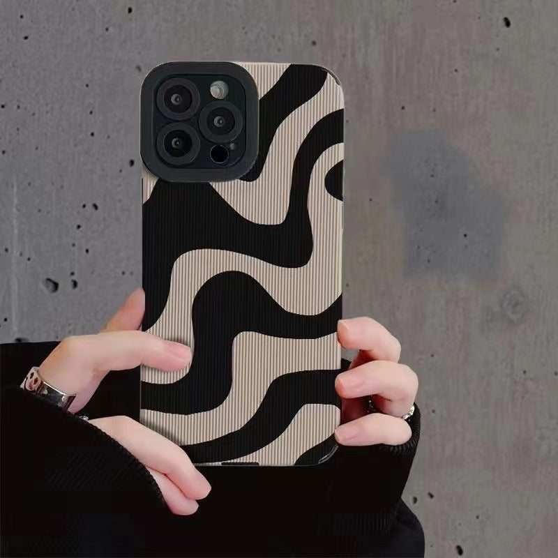 Minimalist Zebra Striped Protective Sleeve Phone Case 3514212b 4c37 480f 91ce 353d75c9a6ed