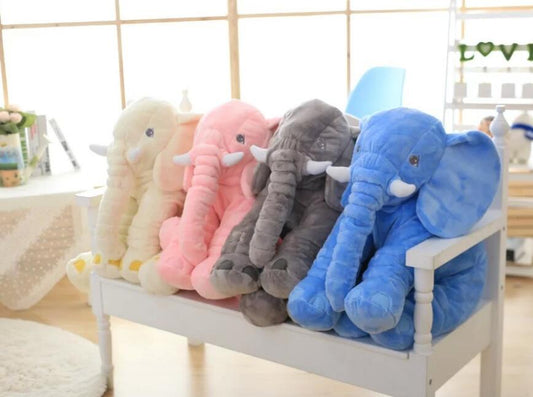 Children's Soothing Elephant Plush Toy Pillow 3515804512520