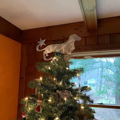 Metal Christmas Tree Dachshund Star Home Decoration 351aa57a 2cc5 4e76 9630 e57cf14ffc80