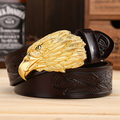 Men's Fashion Eagle Leather Belt 351ab57d 1057 47b6 88f9 cba0368c9718