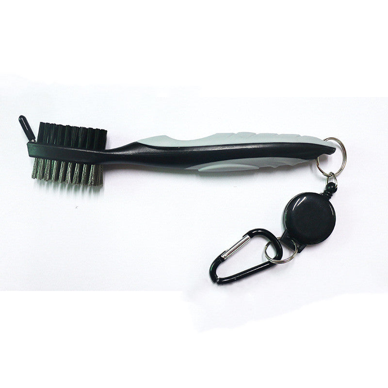 Double-sided brush for golf swing 3529922743953