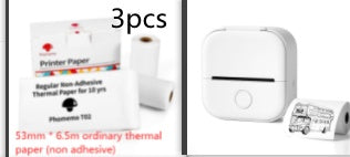 Portable Mini Thermal Label Printer Home Photo Printer Student Wrong Question Printer Bluetooth-compatible Mini Label Printer Price Tag - 图片 55