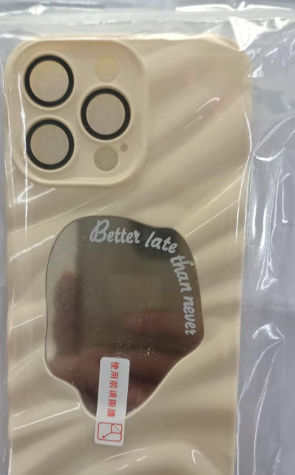 Mirror Water Ripple Is Suitable For 14ProMax Mobile Phone Case 352ddea3 3294 4c48 b56d 997401ac91a2