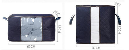 Large Quilt Bag Storage Bag Clothing Storage Box Moving Artifact Non-woven Finishing Dustproof Storage Bag 3530345491531