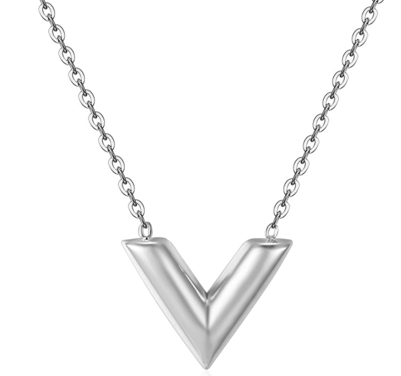 Korean version of V-shaped necklace 3533145844316