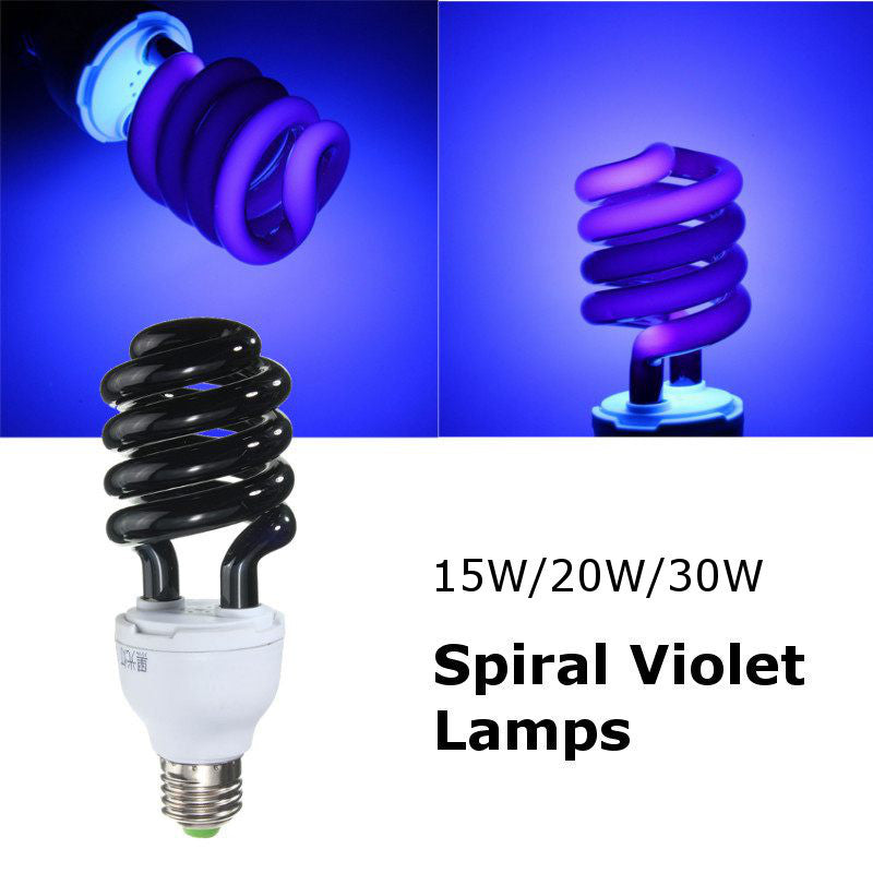Spiral energy-saving ultraviolet fluorescent lamp 3534038637970