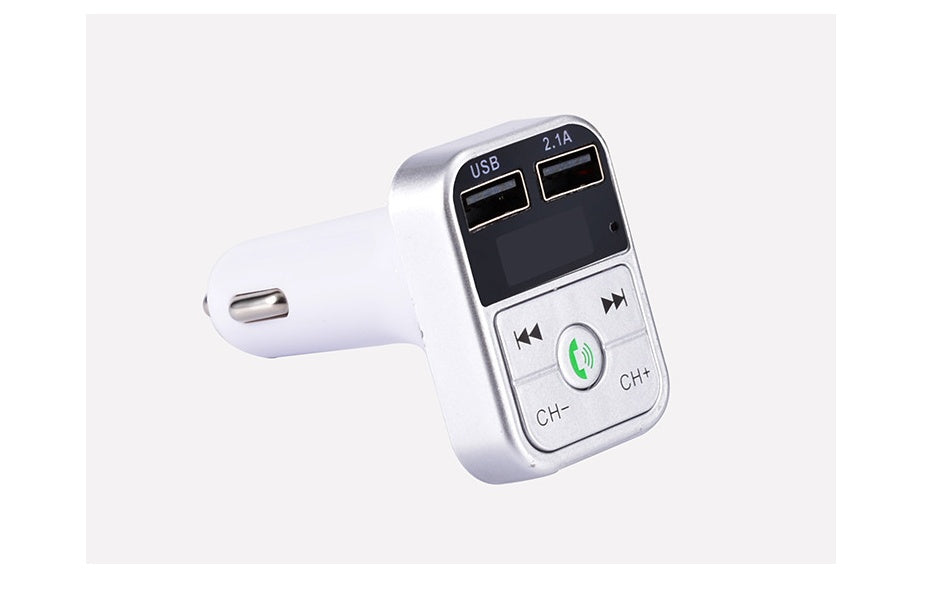 B2 car Bluetooth MP3 hands-free phone car MP3 player FM transmitter car charger receiver car charger 3534997108789