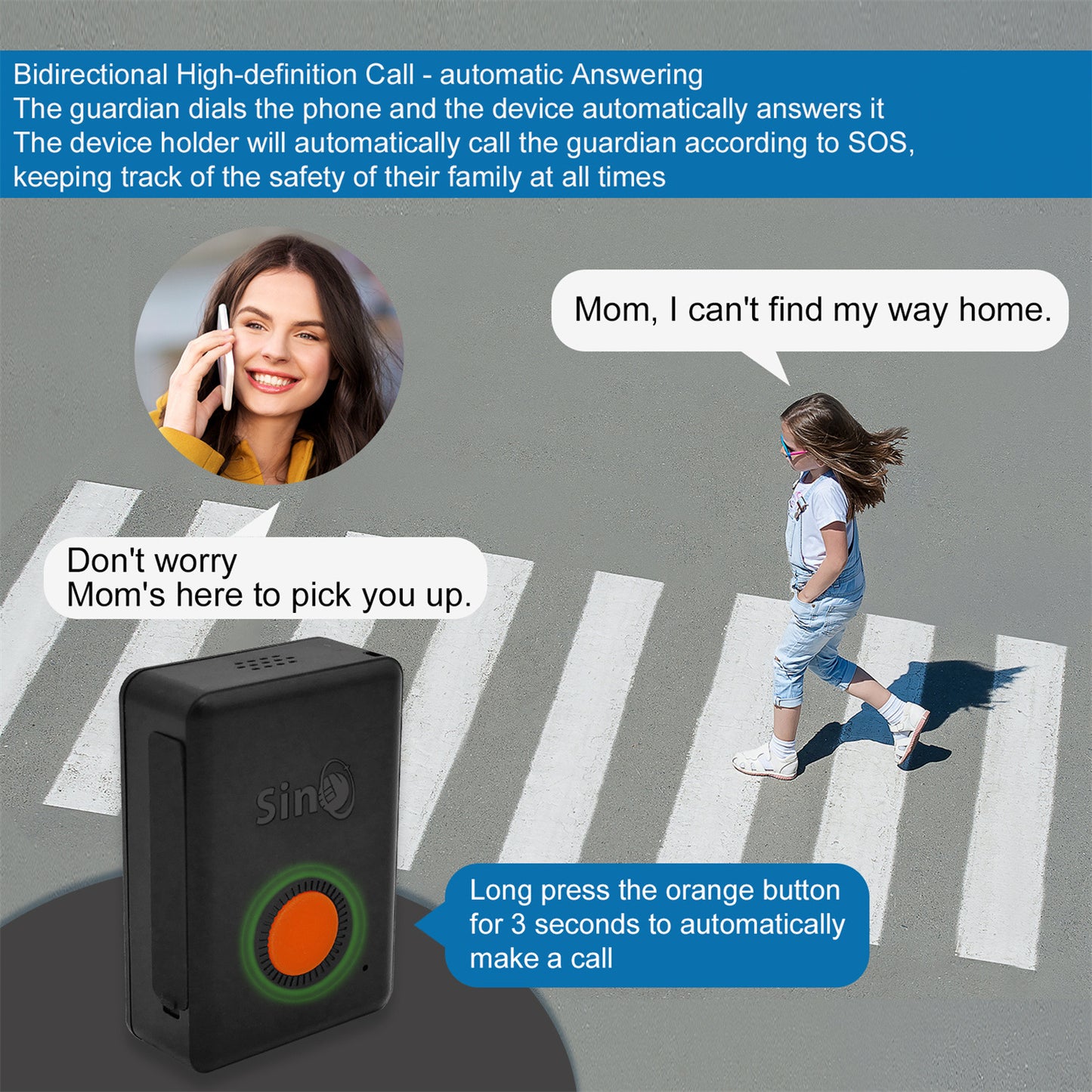 Car GPS Positioning Anti-theft Device Elderly Children Pet