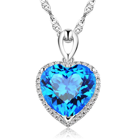 Sapphire Heart Pendant 353611038431
