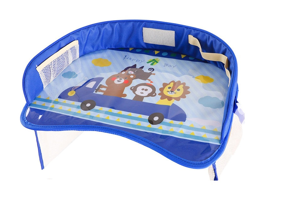 Children's toys storage waterproof table pouch car storage table dining table tray waterproof toy table 353794083952