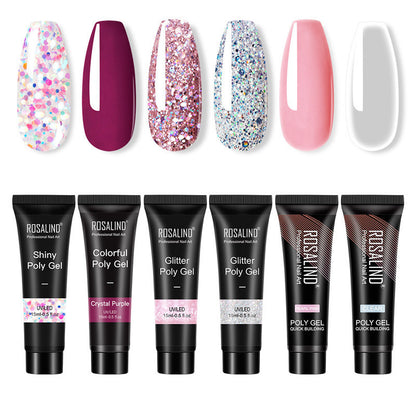 Multi-color mixed nail solid model glue 3546099840789