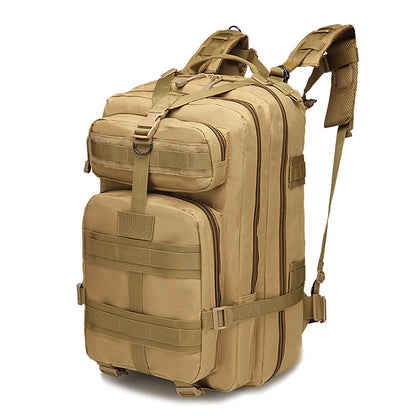 Sports outdoor mountaineering travel double shoulder knapsack camping army camouflage pack tactical backpack 45L large 3P Bac