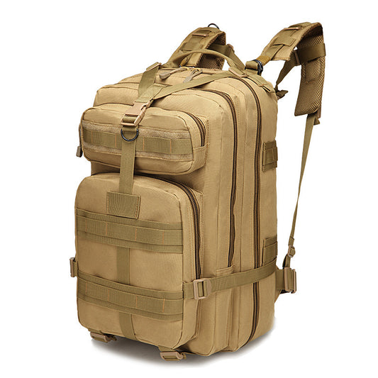 Sports outdoor mountaineering travel double shoulder knapsack camping army camouflage pack tactical backpack 45L large 3P Bac