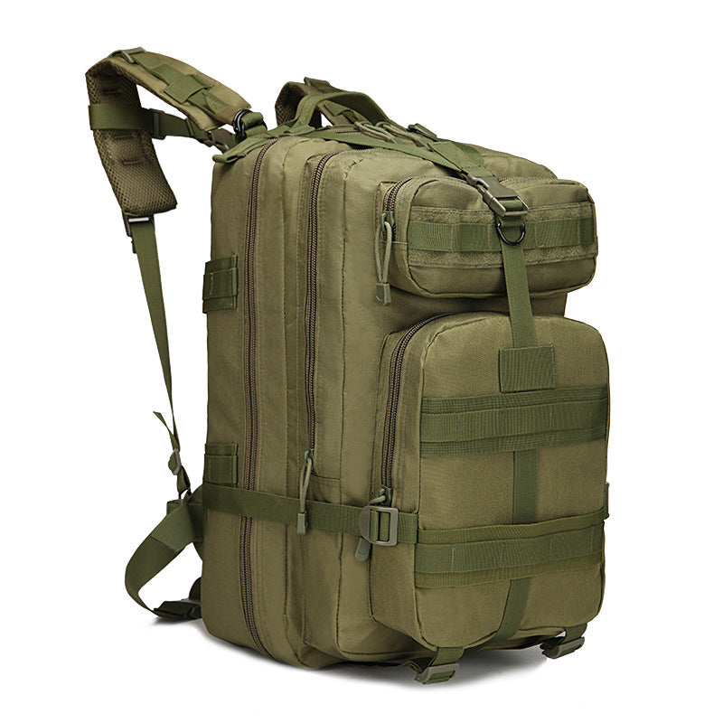 Sports outdoor mountaineering travel double shoulder knapsack camping army camouflage pack tactical backpack 45L large 3P Bac